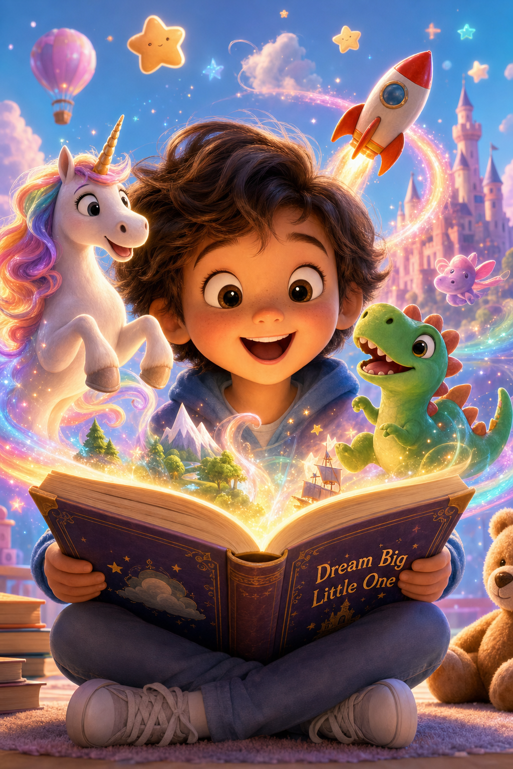 A personalised children's storybook starring your child
